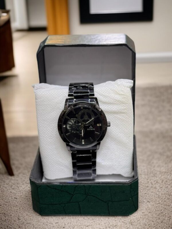 Men's Premium Classic Watch In Black