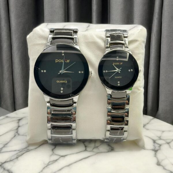 Premium Matalic Watch For Couples