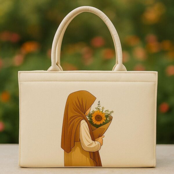 Girl's Canvas Printed Hand Bag