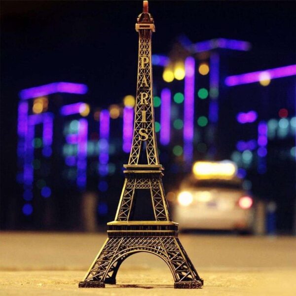 Metal Monument - Eiffel Tower for Home and Office Decor - 1 Pc - 4 inches