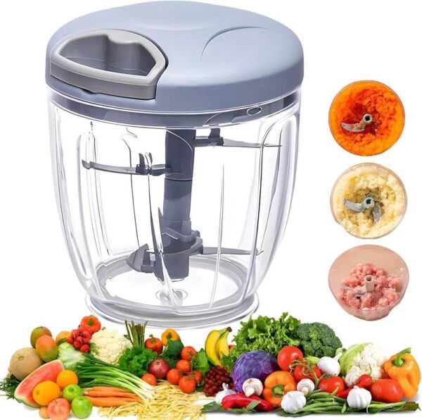 2 Pcs Manual Food Chopper - Enhances Cooking And Food Preparation