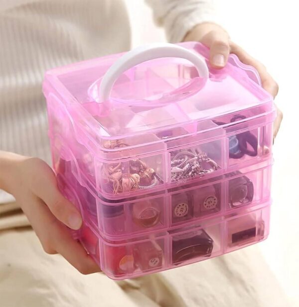 Stylish Jewellery Box - 1 Pc Storage Solution