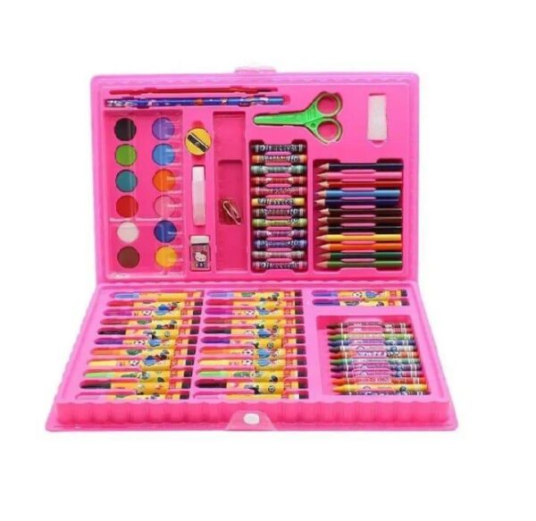86 Pcs Durable Multipurpose Coloring Kit - Complete Art Supplies