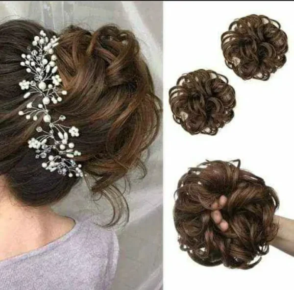 Messy Hair Bun Extension