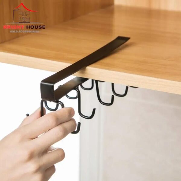 Stylish Metal Mug Stand - 1 Pc Organizer for Your Kitchen