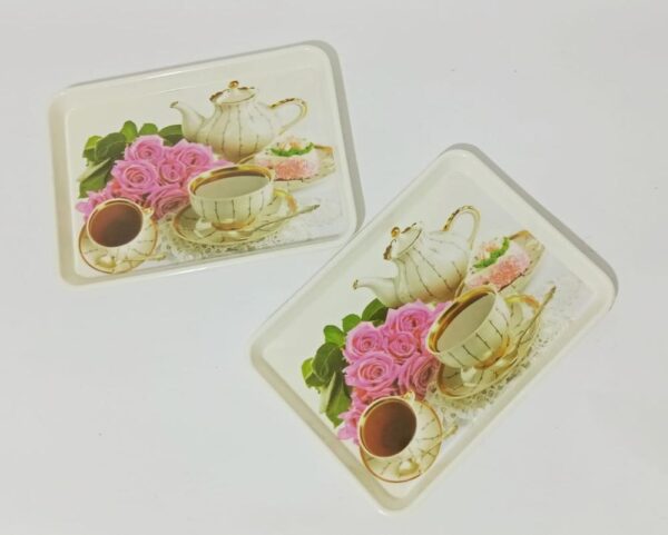 Melamine Serving Tray, Pack Of 2