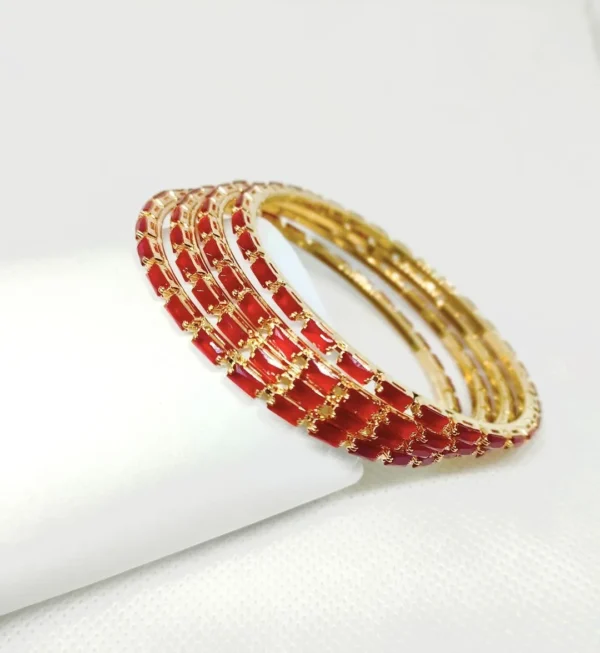 4 Pcs Plain Bangle