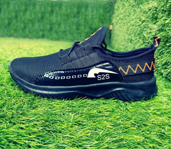 Men's Running Walking Casual Shoes  -JF015, Black