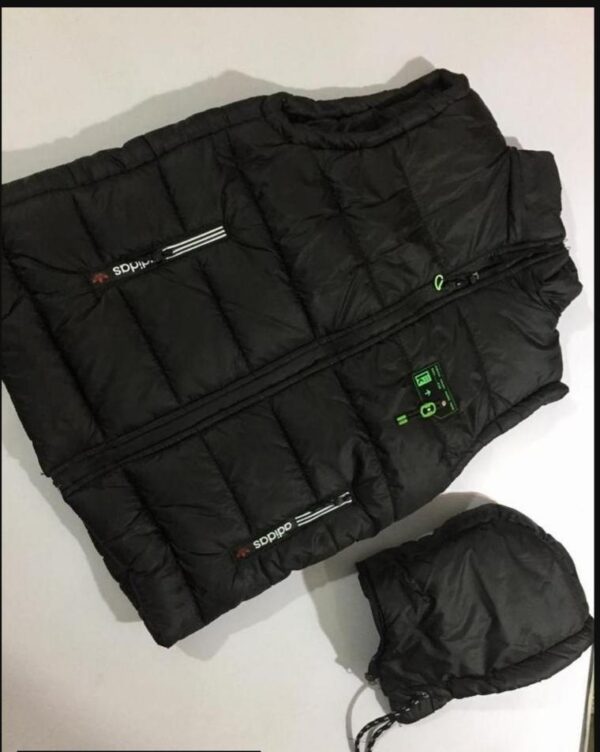 1 Pc Men's Parachute Printed Sleeveless Jacket