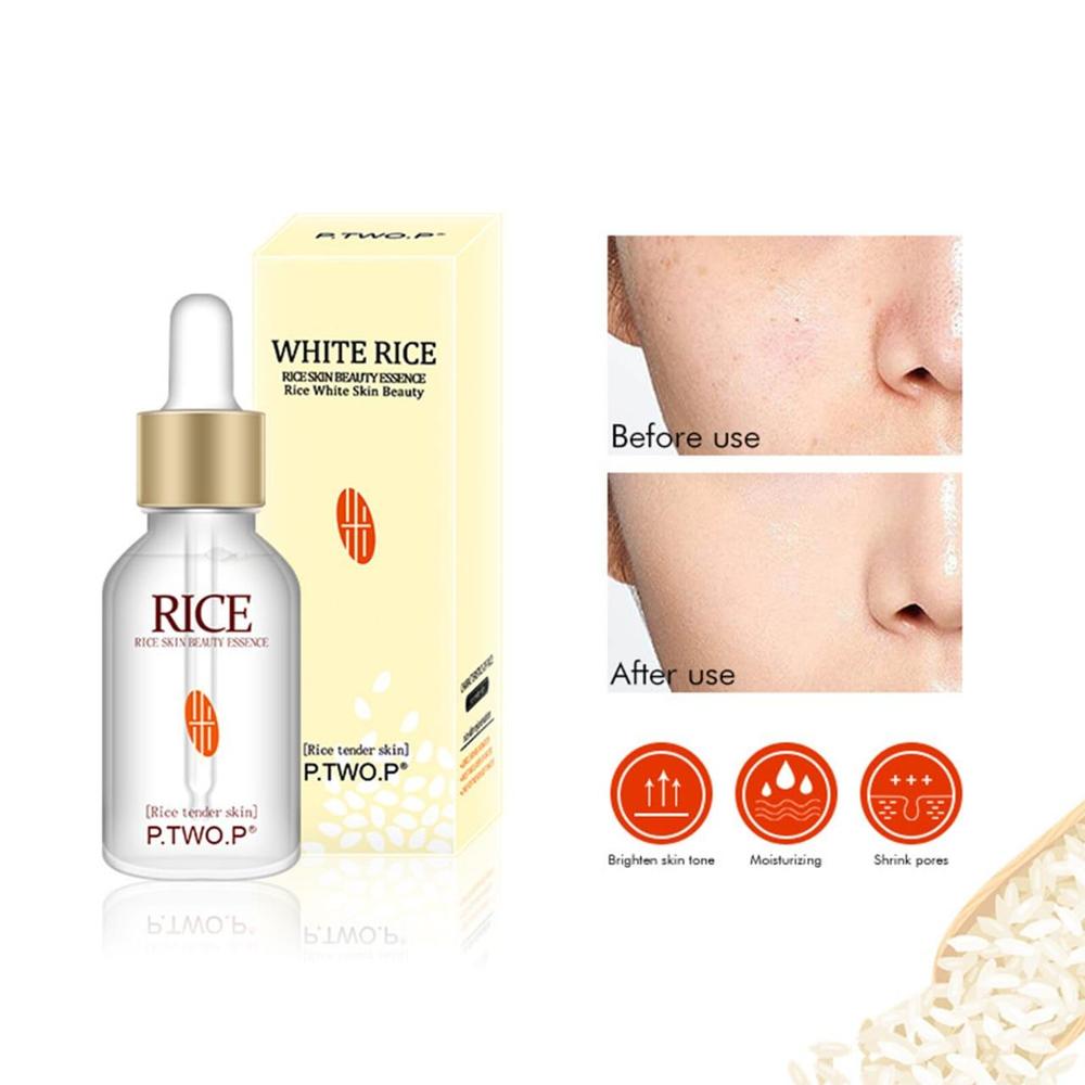 White Rice Skin Essence Serum 15ml for Radiant Glow - Image 3
